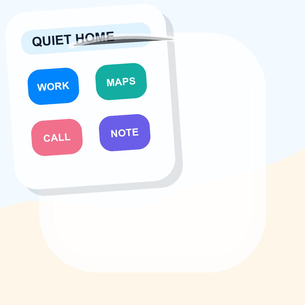 Quiet Home Screen app icon